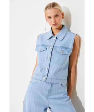 CHALECO JEANS
